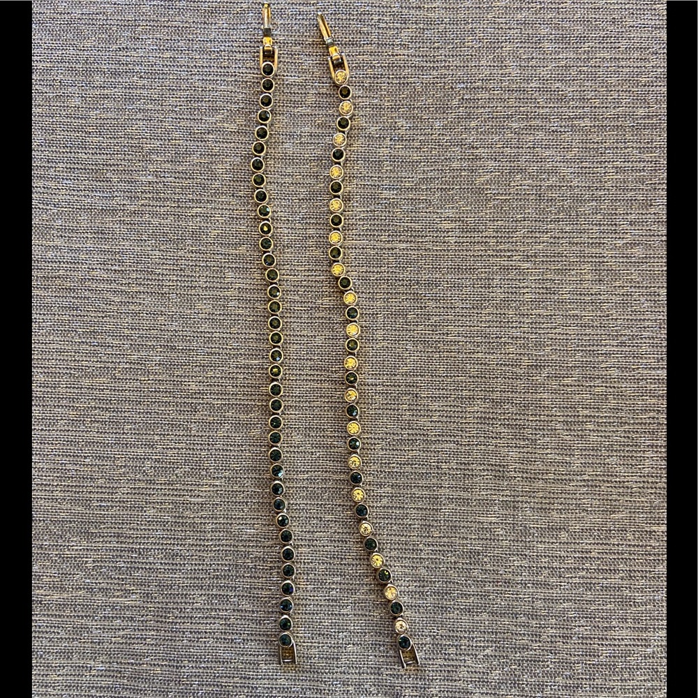 Set of 2 Crystal 8” bracelets - Picture 3 of 3